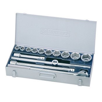 ايزالتس 1119006114 طقم لقمة رباط مسدس مربع 3/4 بوصه 14 قطعه مقاسات(22-50 )مم