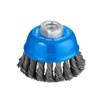 بوش 1608622029 فرشة سلك مجدوله للحديد مقاس 75 مم