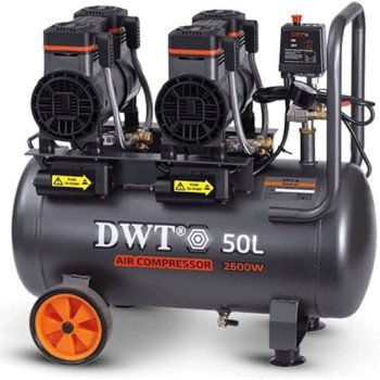 دى دبليو تى K26-50 OA-CU كمبروسور 50 لتر بدون زيت 2600 وات