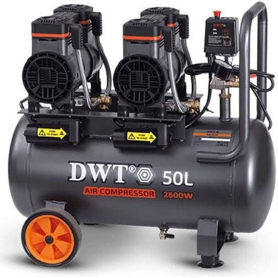دى دبليو تى K26-50 OA-CU كمبروسور 50 لتر بدون زيت 2600 وات