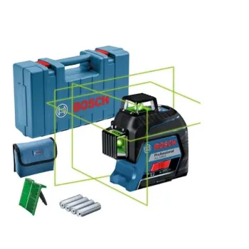 بوش GLL 3-80 G ميزان ليزر 80 متر 3 خط 360 درجه ليزر احضر