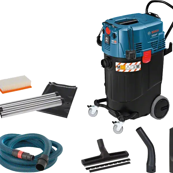 بوش GAS 55 مكنسة كهربائية مواد رطبة وجافة 55 لتر 1380 وات