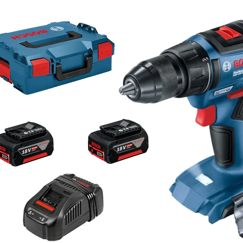 بوش GSB 18V-50 شنيور دقاق سرعات 2 بطارية 18 فولت