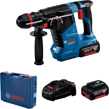 بوش GBH 187-LI شاكوش بطاريه 18 فولت ليشيوم ايون 5 امبير جول 2.4