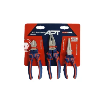 ايه بى تى AH1414542 طقم 3 قطع زراديه 7 بوصه و قصافه 6 بوصه 3 بنسه تليفون 6 بوصه