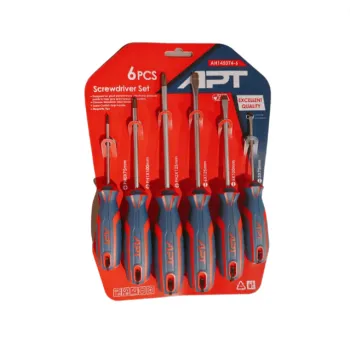 ايه بى تى AH145074 طقم مفكات 2 لون 6 قطع