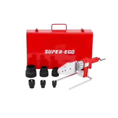 سوبر إيجو 1500448 طقم لحام مواسير بلاستيك 20-63 مم 800 واط