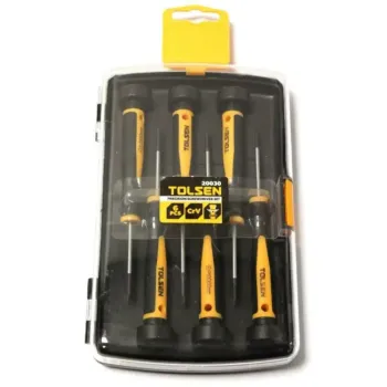 تولسن 20030 طقم مفك ساعاتى ممغنط 6 قطع