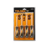 تولسن 15020180 طقم مفكات 4 قطع خدمة شاقة
