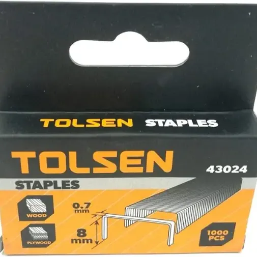تولسن 43024 علبة دبوس 8 مم / 1000 دبوس
