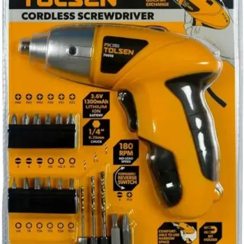 تولسن 79010 شنيور فك وربط 3.6 فولت بطارية ليثوم