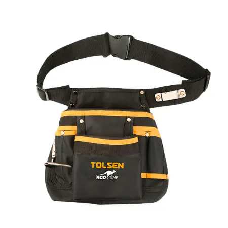 تولسن 15080120 حزام  ادوات مع حامل شنيور معدن