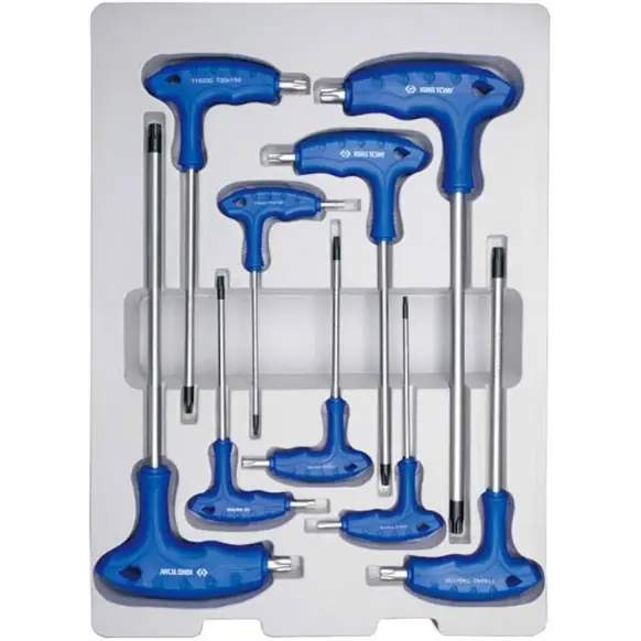 كينج تونى 22309PR طقم الن يد L نجمة مجوف 9 قطع T10 : T50