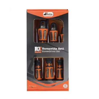 ريتا RSL5000 طقم مفك لقمة 5 قطع اسود