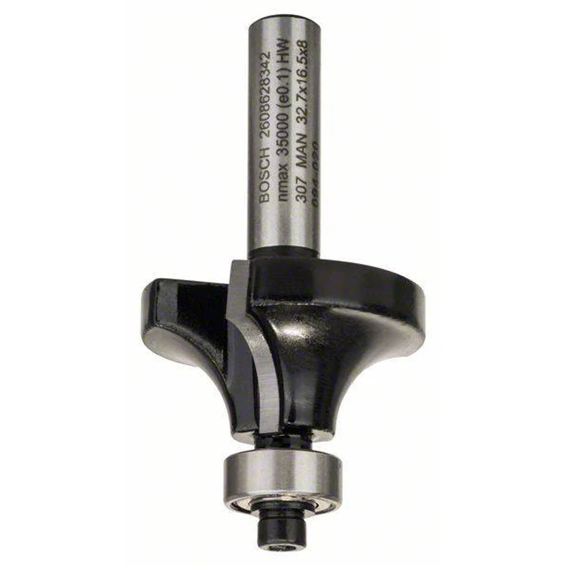 بوش 2608628342 بنطة راوتر لتدوير الحواف مقاس 8 مم طول 57 مم