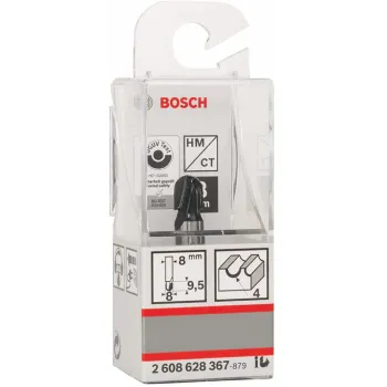 بوش 2608628367 بنطة راوتر لتخديد التجاويف الدائريه 8 مم طول 40 مم