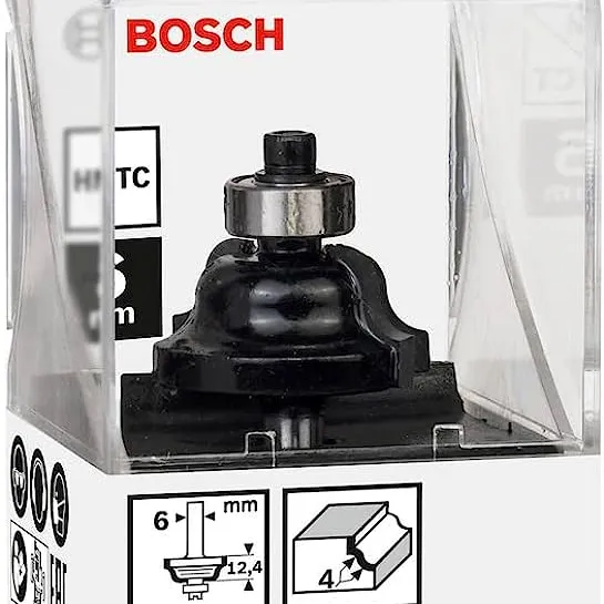 بوش 2608628454 بنطة راوتر رومان اوجيه ثنائية الحزوز مقاس 6 مم طول 54 مم