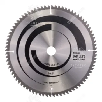  بوش 2608642212 صينية منشار 14 بوصة متعددة الأستخدامات 80 سن  