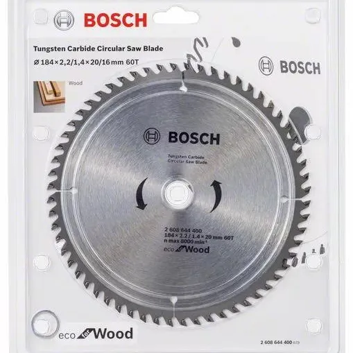 بوش 2608644398 صينية منشار 7.25 بوصة للخشب 24 سنة ايكولاين