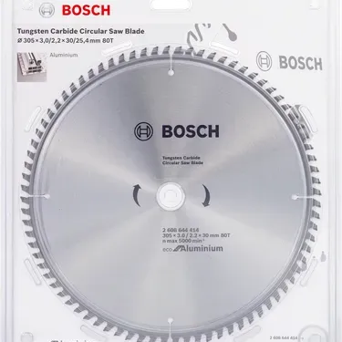  بوش 2608644412 صينية منشار 10 بوصة للالومنيوم 96 سن ايكولاين            