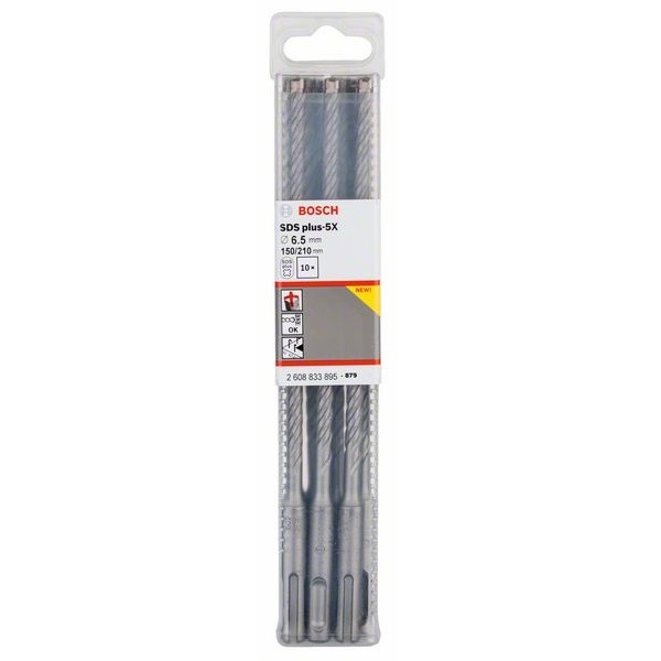 بوش 2608833899 بنطة تخريم حوائط و خرسانه SDS plus-X5  مقاس 8 مم*100*160 مم