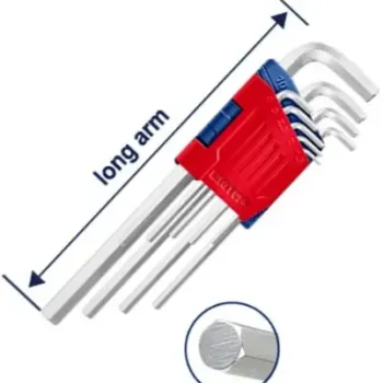  ام توب EHKY1091 طقم مفتاح الن كيه مسدس 9 قطع        