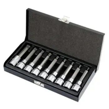 ريتا RUT2060 طقم لقم آلن كي نجمة طويل 1/2 بوصة 9 قطع