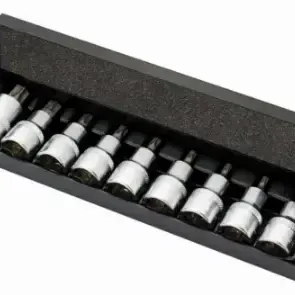 ريتا RKT2060 طقم لقم آلن كي نجمة قصير 1/2 بوصة 9 قطع