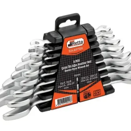 ريتا RAA6722 طقم مفتاح بلدى 8 قطع ( 6-7 / 20-22 ملم )