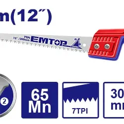  ام توب EHASC3001 منشار جبسن بورد 12"" بوصة 
