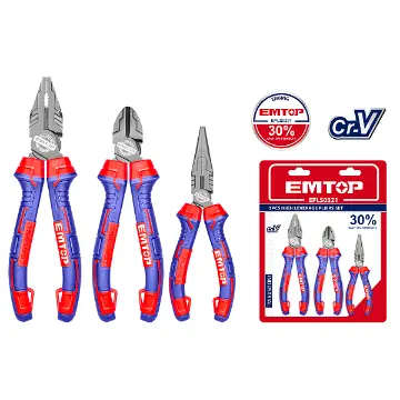 ام توب EPLS0321 طقم 3 قطع بنسة + قصافة + بنسة بوز خدمة شاقة 