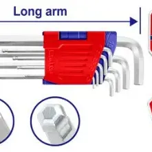  ام توب EHKY2091 طقم النكيه 9 قطع مسدس رأس مستدير 