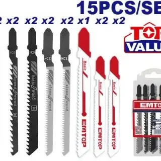 ام توب EJSBT1501 طقم سلاح اركت  15 قطعة مقاسات