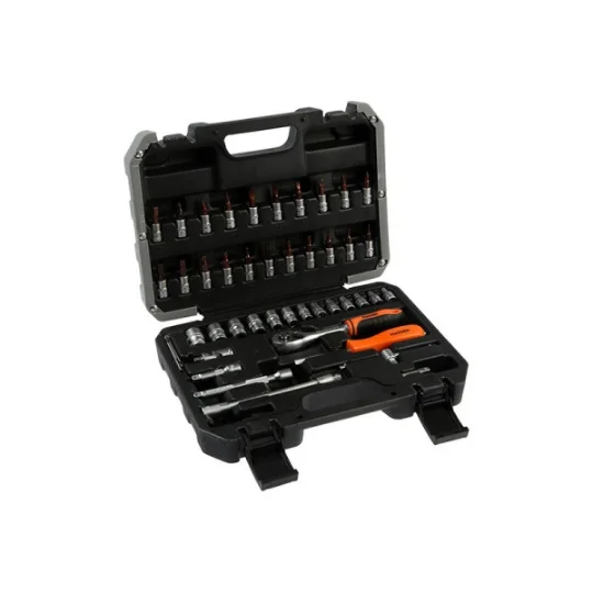 هاردن 510346 طقم لقم رباط 1/4 بوصة 46 قطعة من 4 مم - 14 مم شنطة فايبر 