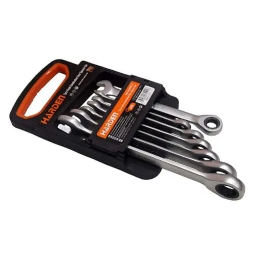 هاردن 540117 طقم مفتاح بلدي مشرشر سيستيم 7 قطع 8 - 19 مم