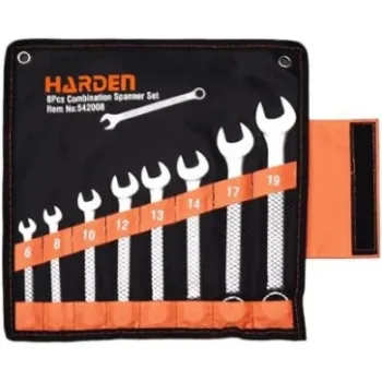 هاردن 542008 طقم مفاتيح بلدي مشرشر 8 قطع من 8 الي 19