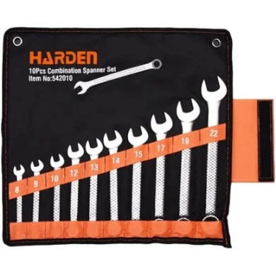 هاردن 542010 طقم مفاتيح بلدي مشرشر 10 قطع من 8 الي 22