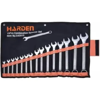 هاردن 542015 طقم مفاتيح بلدي مشرشر 15 قطعة من 8 - 32 مم