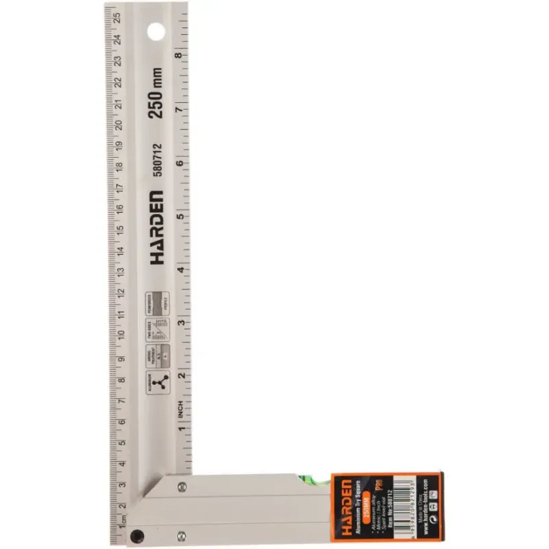 هاردن 580712 زاوية علام الالومونيوم 25 سم