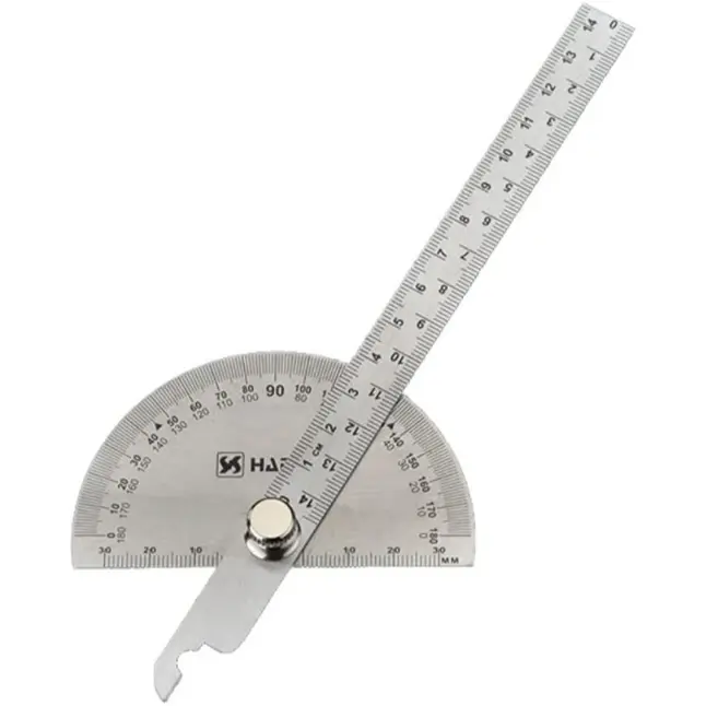 هاردن 580718 زاوية قياس كوستيلا 15 سم 0-180 درجة دقة 1 درجة