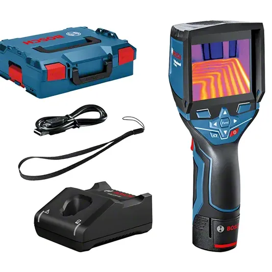 بوش GTC 400 جهاز كشف عن درجة حرارة األسطح-درجه الحرارة المحيطة- الرطوبة 