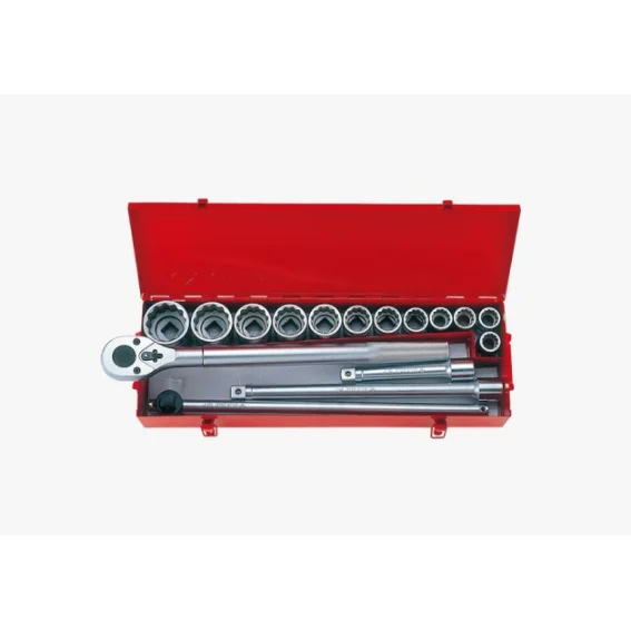  كينج تونى 6016SR طقم لقم 4/3 بوصة مشرشر بالبوصة 16 قطعة