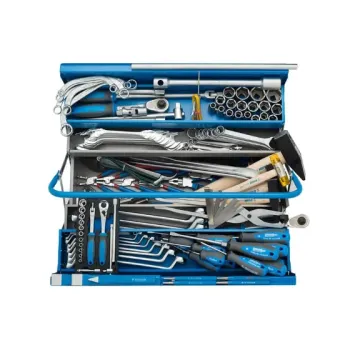 يونيور 601994 شنطة صاج 5 درج بالعدة 136 قطعة