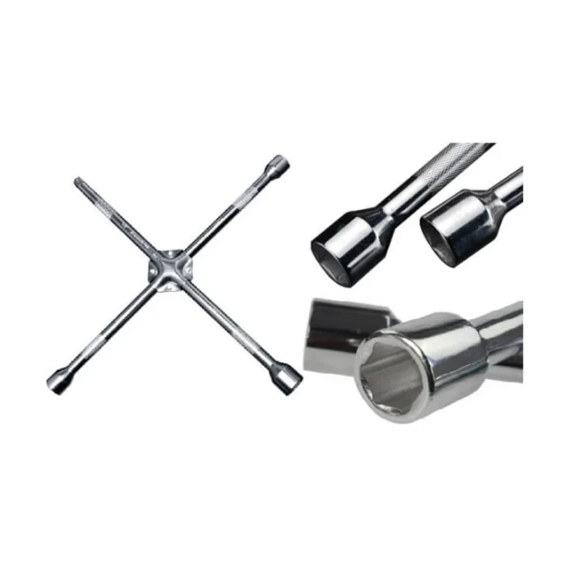 هاردن 670219 مفتاح عجل صليبة مقاس ادابتر 1/2 بوصة + 17- 19 - 21 مم طول 18 بوصة