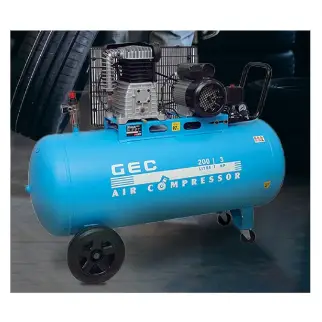  جي اي سي 801511 كمبروسر هواء 200 لتر - 3 حصان 220 فولت نحاس 