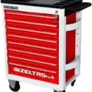 ايزالتس 8241321008 تروللى عدة 8 درج فارغ 