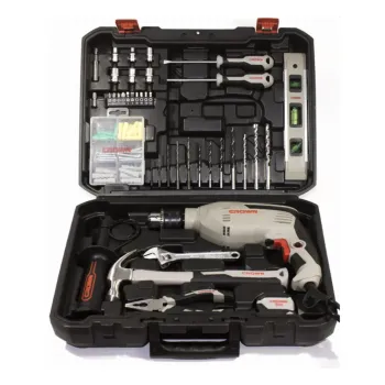 كراون CK10-XA98 طقم شنيور 13مم دقاق الكتروني ي/ش 600 وات 98 قطعة  