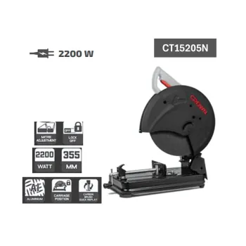 كراون 8359422015232  ديسك قطعية حديد 14بوصة 2200 وات CT15205N   