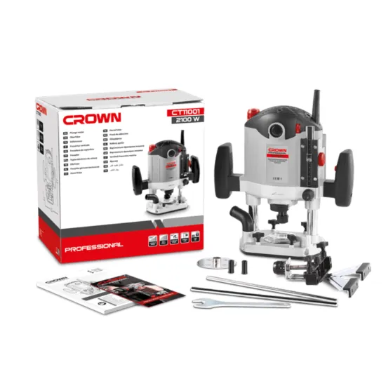 كراون CT11001 رواتر حلية إلكترونى 12 مم 2100 وات