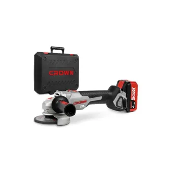 كراون CT233001 صاروخ  بطاريه بدون شربون20 فولت 5 بوصه 125 مم 2 بطاريه 4 امبير بالشاحن 